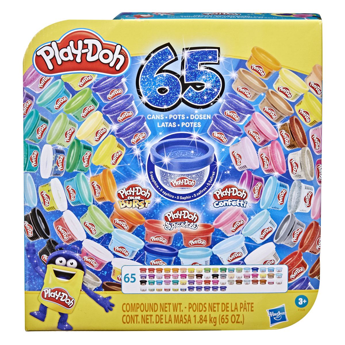 PLAY DOH COLLEZIONE 65 VASETTI