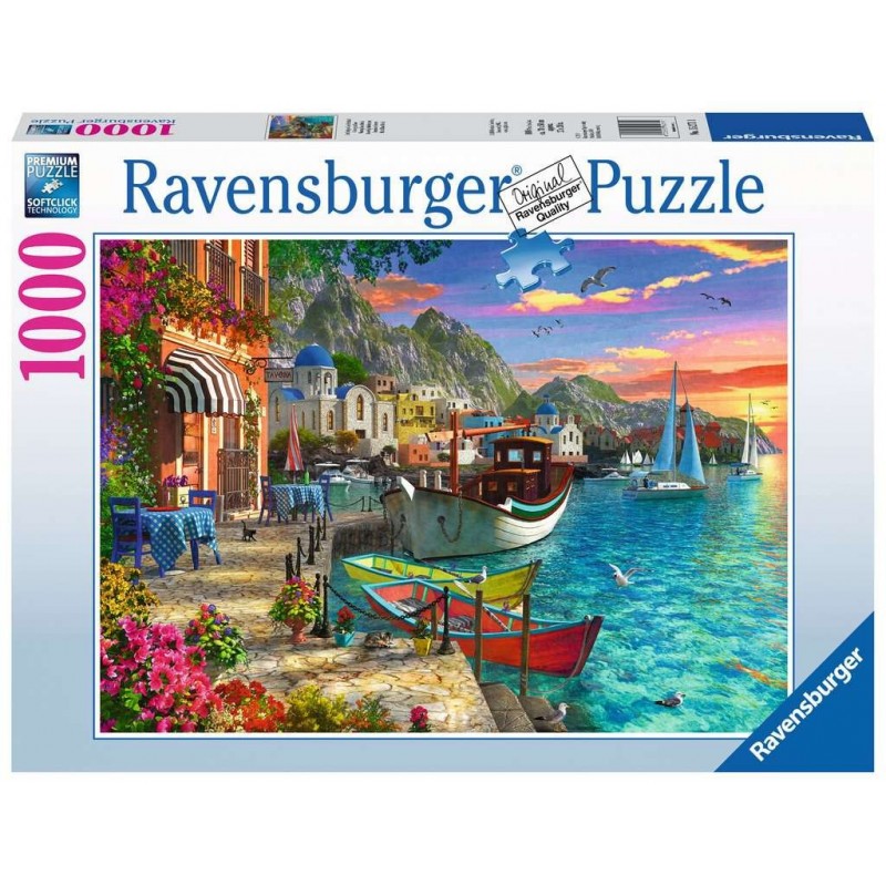 Puzzle 1000pz Ravensburger - Meravigliosa Grecia Dimensione: 70x50cm circa