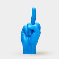 F*CK YOU CANDLE HAND - BLUE