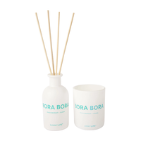 CANDLE & DIFFUSER SET BORA BORA