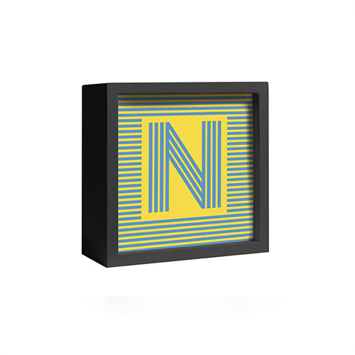 LETTERA LUMINOSA DECO - N