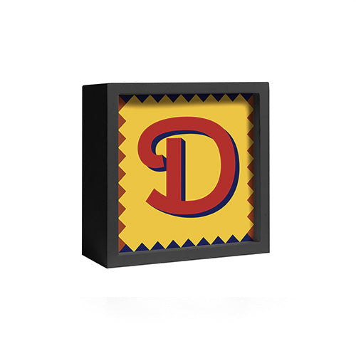 LETTERA LUMINOSA DECO - D