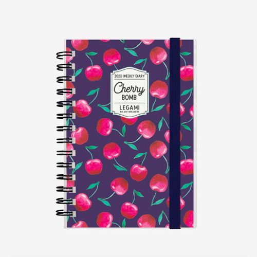 AGENDA 2020 SMALL 12 MESI SETTIMANALE SPIRALATA CHERRY