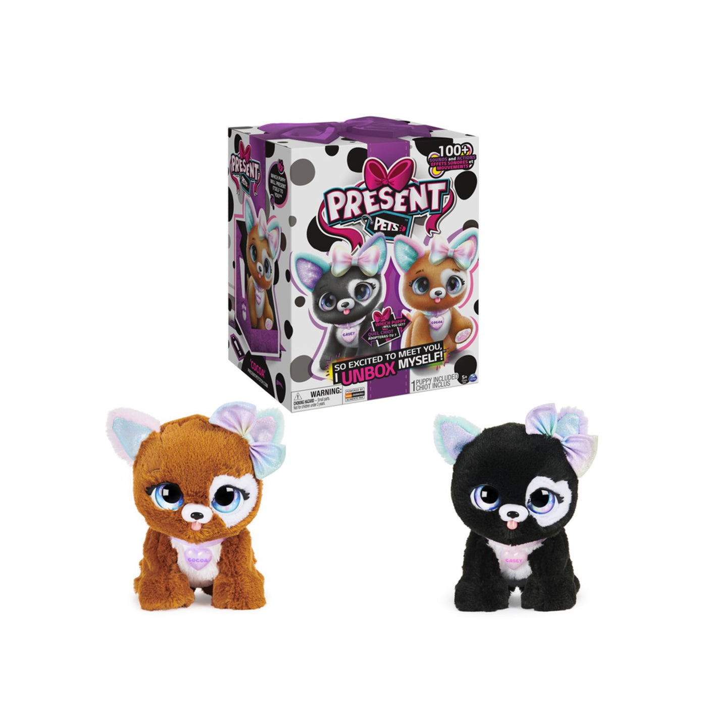 PRESENT PETS CUCCIOLO RAINBOW GLITTER