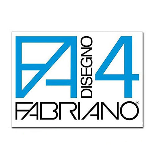 Album da disegno Fabriano4 24x33 Liscio Riquadrato, per disegno tecnico.  Album 20 fogli - carta 220 g/m2