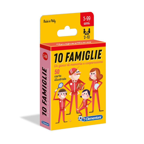 CARTE GIOCO 10 FAMIGLIE