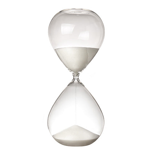 CLESSIDRA SABLIER MEDIUM BIANCA