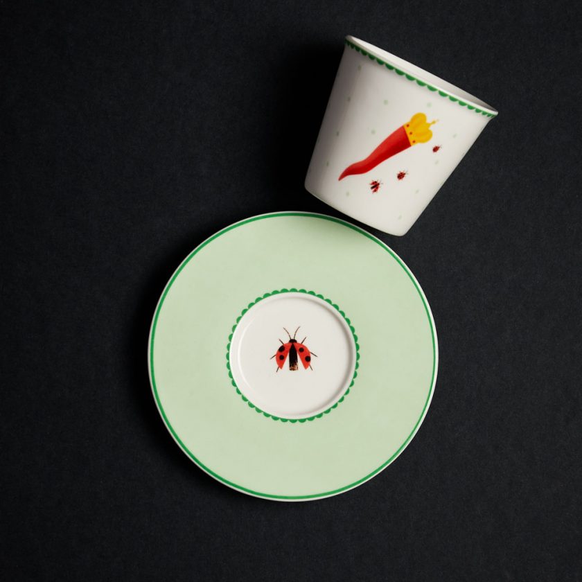 TAZZINA CAFFÈ + PIATTINO GOOD LUCK