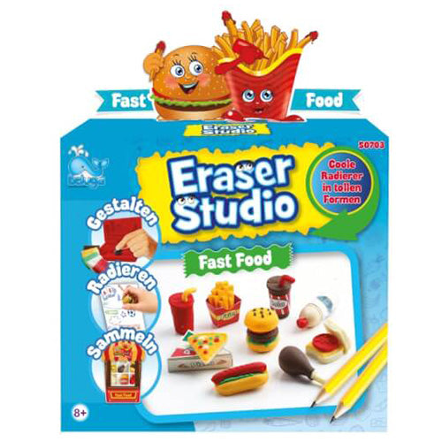 ERASER STUDIO FAST FOOD crea gomme da cancellare a tema fast food