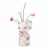 PAPER VASE COVER PINK FISH