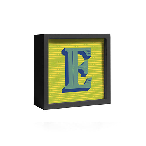 LETTERA LUMINOSA DECO - E