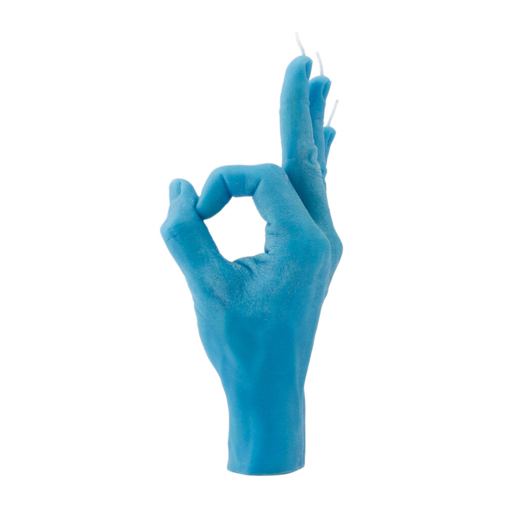 OK CANDLEHAND - BLUE