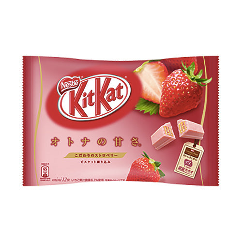 KIT KAT MINI STRAWBERRY - KIT KAT FRAGOLA JAPAN