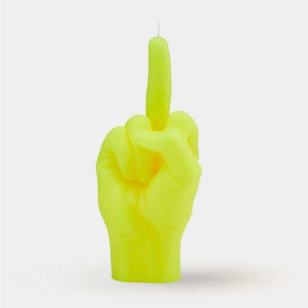 F*CK YOU CANDLEHAND - FLUORESCENT YELLOW