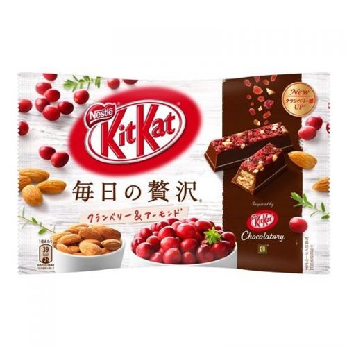 KIT KAT DELUXE MINI CRENBERRY AMANDES JAPAN