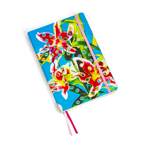 TOILETPAPER NOTEBOOK BIG FLOWERS WITH HOLES SELETTI