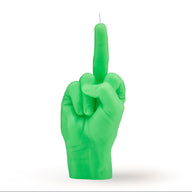 F*CK YOU CANDLEHAND - FLUORESCENT GREEN