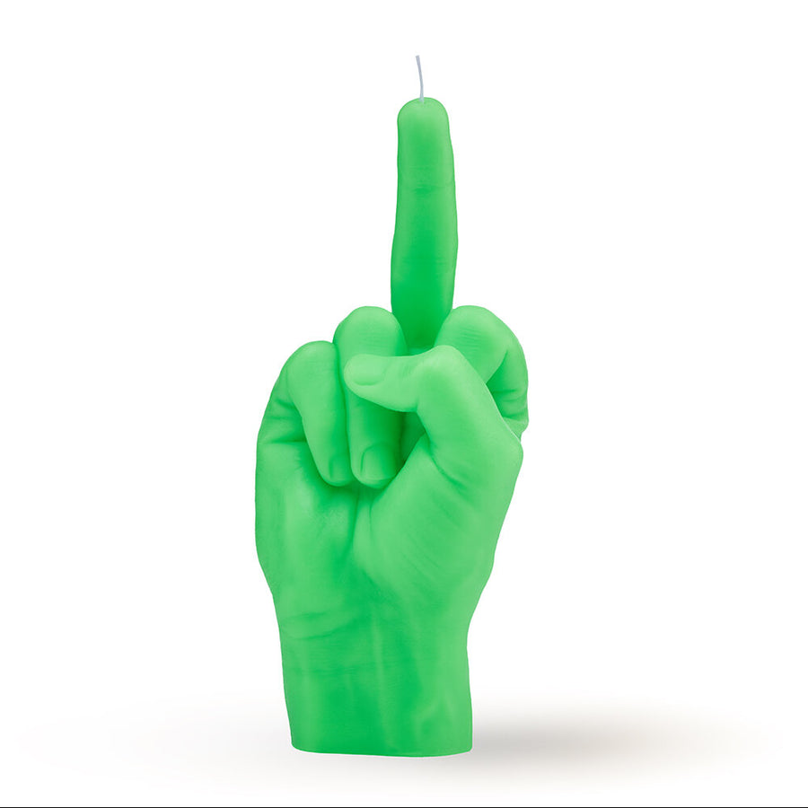 F*CK YOU CANDLEHAND - FLUORESCENT GREEN