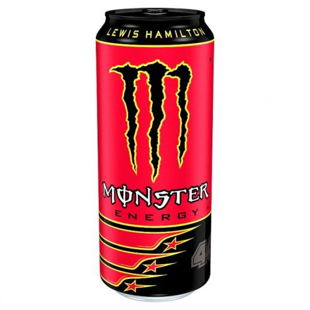 MONSTER energy drink LEWIS HAMILTON 44