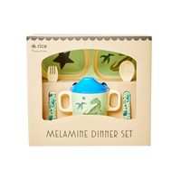 MELAMINE BABY DINNER SET DINO