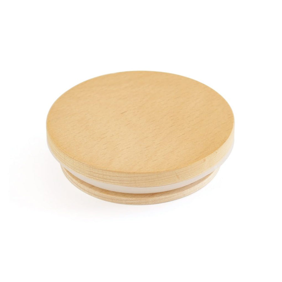 WOODEN LID - DESIGN LETTERS CUP
