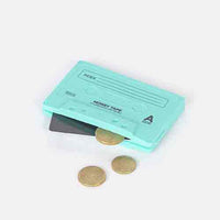 MONEY TAPE GREEN - PORTAMONETE