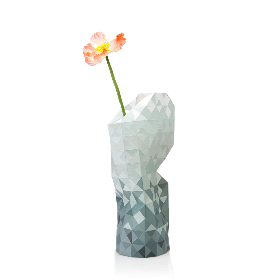 PAPER VASE COVER GREY GRADIENT