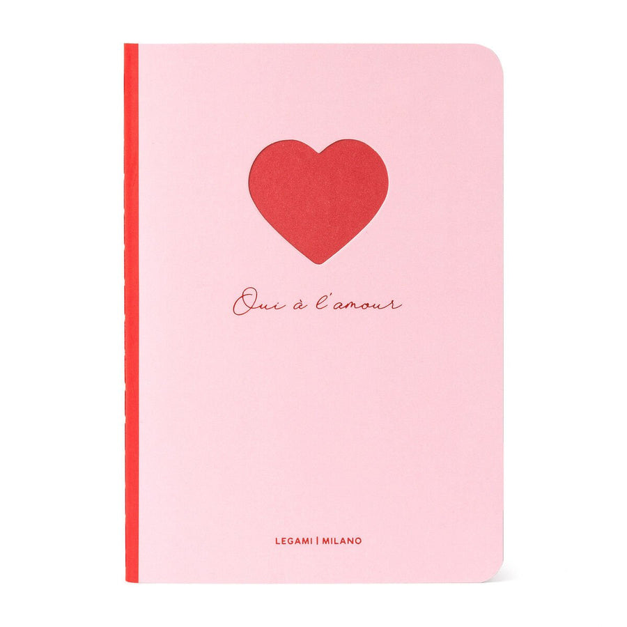 quaderno a righe medium heart