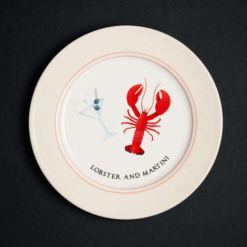 PIATTO FRUTTA LOBSTER AND MARTINI