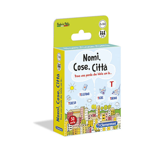 CARTE GIOCO NOMI COSE CITTA'