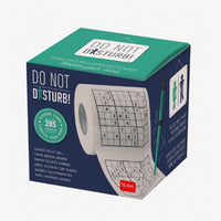 DO NOT DISTURB - CARTA IGIENICA SUDOKU