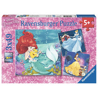 PUZZLE 3X49 - LE AVVENTURE DELLE PRINCIPESSE