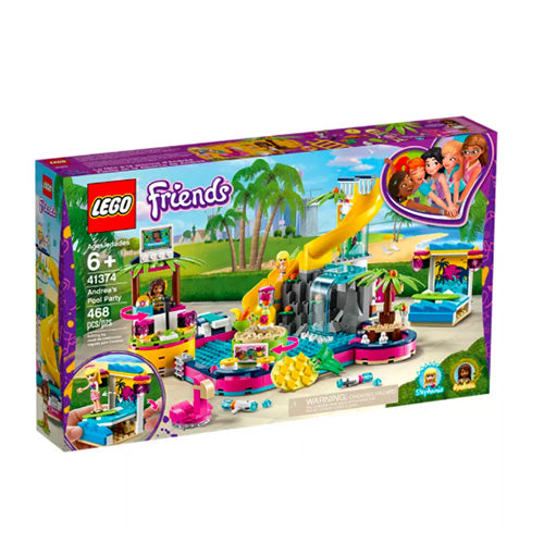 LA FESTA IN PISCINA DI ANDREA LEGO FRIENDS 41374