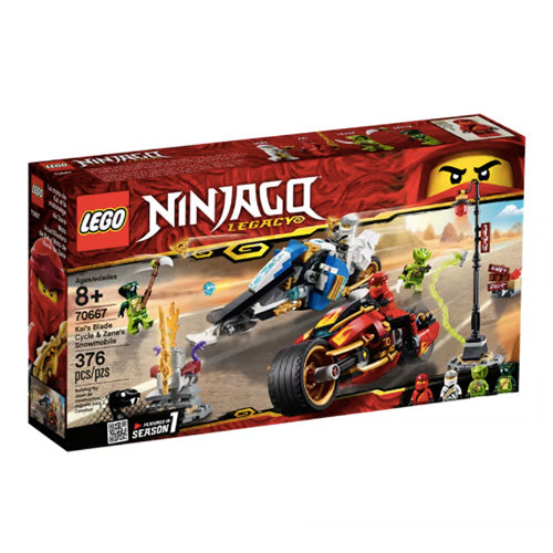 KAI'S BLADE CYCLE & ZANE'S SNOWMOBILE LEGO NINJAGO 70667