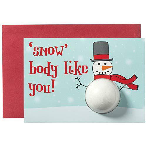 GREETING CARDS SNOWBODY LIKE YOU SNOWMAN - BIGLIETTO AUGURI