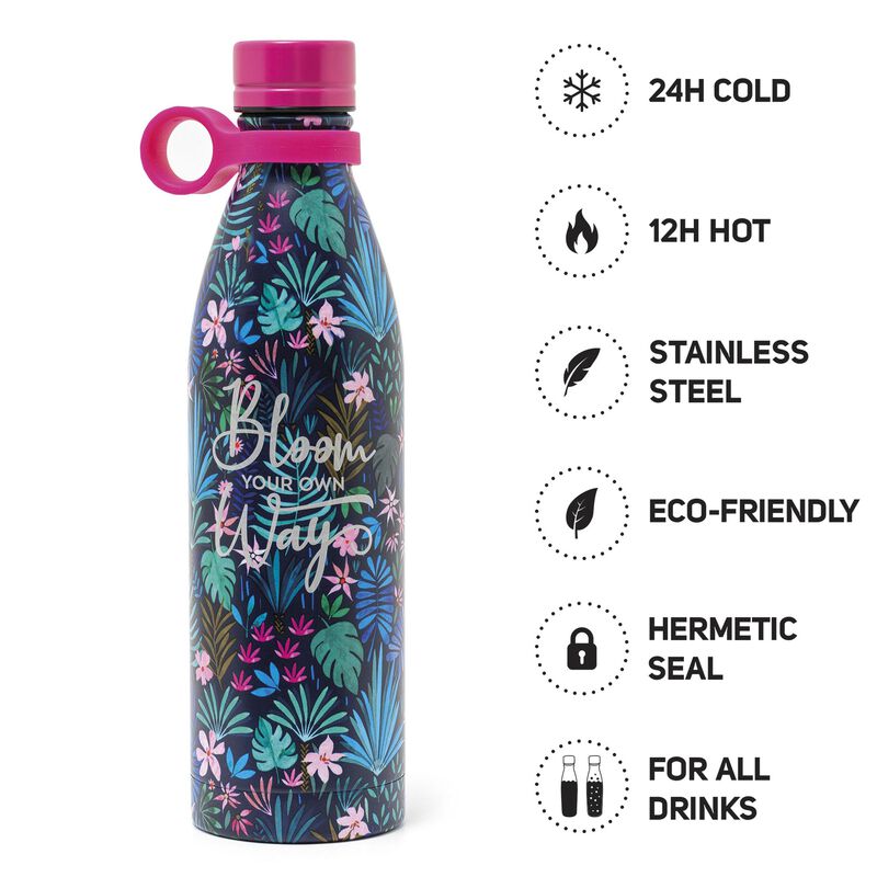 HOT&COLD BOTTIGLIA TERMICA FLORA 800ml