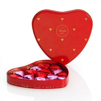 SAN VALENTINO SCATOLA CUORE METALLO VENCHI CON CIOCCOLATINI 