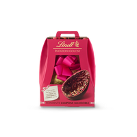 UOVO LINDT EMOZIONI GOLOSE FONDENTE LAMPONE E MANDORLE