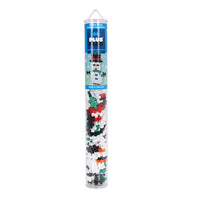 PLUS PLUS 100PZ - TUBO MINI PUPAZZO DI NEVE