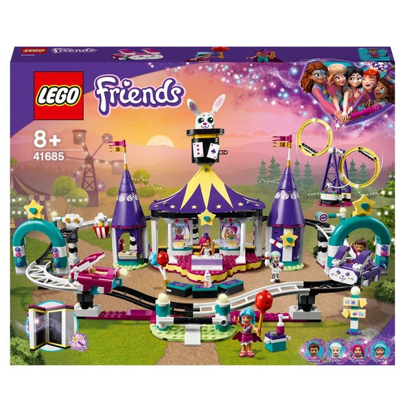 FRIENDS LE MONTAGNE RUSSE DEL LUNA PARK MAGICO LEGO 41685