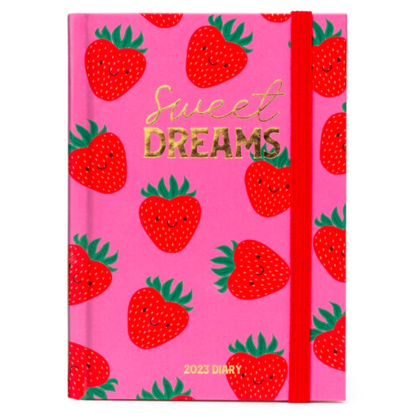 AGENDA GIORNALIERA SMALL 2023 LEGAMI - STRAWBERRY