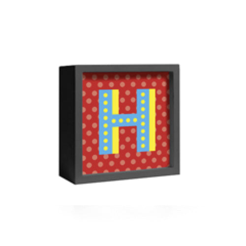 LETTERA LUMINOSA DECO - H