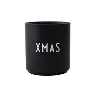 CUP XMAS - DESIGN LETTERS TAZZA EDIZIONE NATALE BLACK