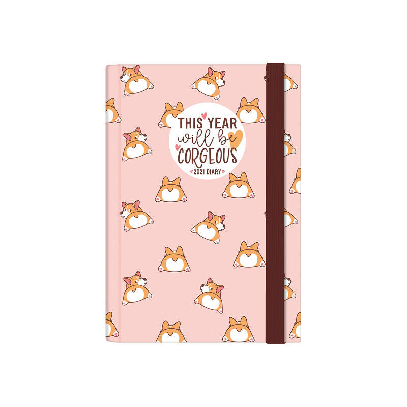 AGENDA 12 MESI GIORNALIERA SMALL - 2021 - PUPPIES