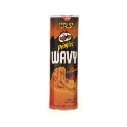 PRINGLES WAVY PATATINE CHEDDAR PICCANTE