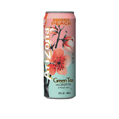 ARIZONA GREEN TEA WITH GINSENG & PEACH