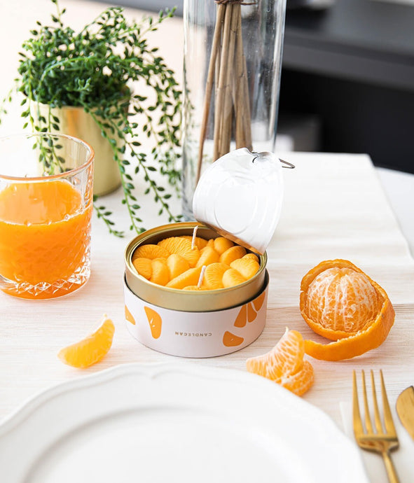 CANDLECAN PEELED TANGERINES