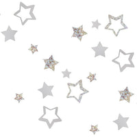 CONFETTI SILVER STAR