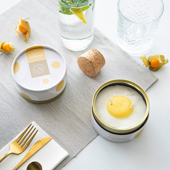 CANDLECAN VANILLA EGG