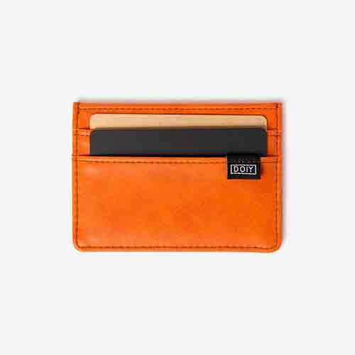 HONOM CARD WALLET BROWN